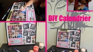 ♡ DIY déco mon calendrier mural personnalisé et effaçable  ♡ ☼ Cendre Arts ☼ [upl. by Yrtnej]