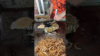 2 stirfried rice pin noodles in Cambodia 🇰🇭 streetfood [upl. by Smart]