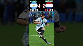 Argentina vs Netherlands Penalty FIFA World Cup SemiFinals shorts football fifaworldcup messi [upl. by Pejsach962]