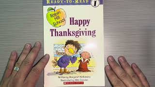 Happy Thanksgiving is a read aloud for kids by Margaret McNamara [upl. by Odlanyar]