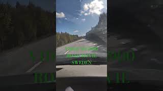 ROAD MOVIE VIDEO NR 5900 BJORKEN SWEDEN 🐎 [upl. by Annayhs182]