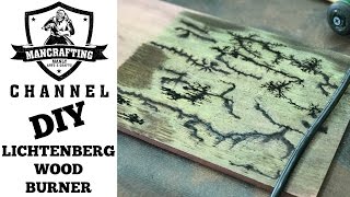 DIY LICHTENBERG WOOD BURNING [upl. by Whetstone]