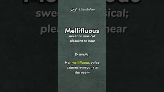 Mellifluous  meaning  example  pronounce howtopronounce english shorts PronunciationManual [upl. by Einwahr258]