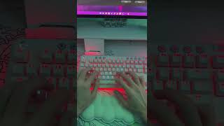 Logitech G715 echo press🤟🏽 logitech pcs keyboard gamer gaming asmr asmrsounds logitechg [upl. by Austine622]