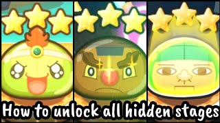 NEW HOLOLIVE COLLAB EVENT How to unlock all Hidden Stages  Yokai Watch Puni Puni [upl. by Fitzsimmons]