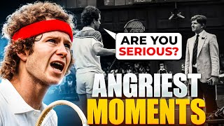 John McEnroe’s Most Explosive Tennis Moments RacketSmashing amp Epic Rants [upl. by Dugald147]