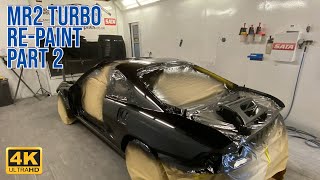 Step By Step MR2 Repaint PART 2  Basecoat and Clearcoat Stage using Kapci 6030 [upl. by Eamanna260]