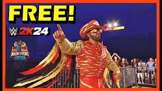 WWE 2K24 Get Slim Jim Macho Man FOR FREE No BS [upl. by Erasaec437]