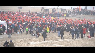 🔴Live Nieuwjaarsduik in Zandvoort 112024 De oudste van Nederland [upl. by Yendor]