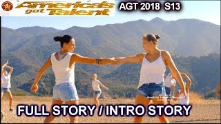 Zurcaroh Acrobatic Group FULL INTRO STORY QuarterFinals 3 Americas Got Talent 2018 AGT [upl. by Nytsrik721]