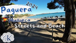 Walking in Paguera Mallorca 2024 Exploring Paguera streets and Beach [upl. by Haron]