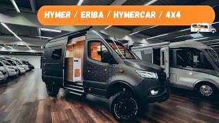 Mercedes Benz Sprinter 2023 Full Custom Monster HYMER  ERIBA  HYMERCAR Grand Canyon S 4x4 Xtreme [upl. by Sabanrab271]