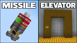 TOP 10 Redstone Builds amp Tricks Minecraft [upl. by Ebsen]