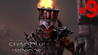 SHADOW OF MORDOR GAMEPLAY  THE WARCHIEF AMUG GROGBURNER 9 [upl. by Halullat]