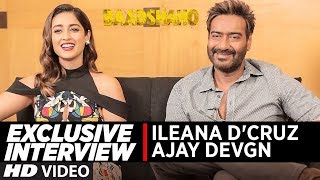 Exclusive Interview with Ajay Devgn amp Ileana DCruz  Baadshaho  TSeries [upl. by Tammara]