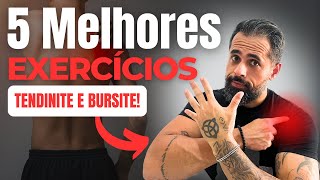 ðŸš¨INÃ‰DITOðŸš¨ 5 MELHORES EXERCÃCIOS PARA FAZER EM CASA QUEM TEM TENDINITE E BURSITE DE OMBRO [upl. by Ehlke]