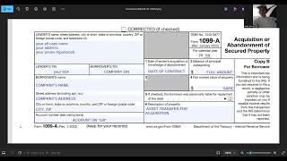 EBT FOOD REPLACEMENT AND 1099A process Part 1 [upl. by Meador]