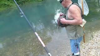 TROUT FISHIN MARAMEC SPRING PARK WITH JOSLYN CHASTEEN JULY 4TH 2024 [upl. by Idell292]