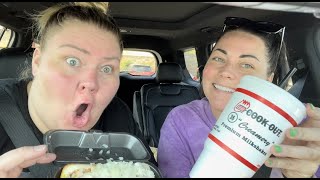 Cook Out Mukbang  With ChelcieLynn [upl. by Nitnelav752]