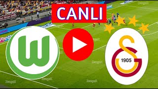 🔴GALATASARAY WOLFSBURG MAÇI CANLI İZLE  eFootball Türkçe Simülasyon [upl. by Ihsir]