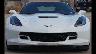 C7 Z06 Corvette Painted or Carbon Fiber Lower Grille [upl. by Levania]