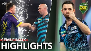 THE FINAL IS SET 🏆 SemiFinal Highlights  202324 Paddy Power World Darts Championship [upl. by Ruder]