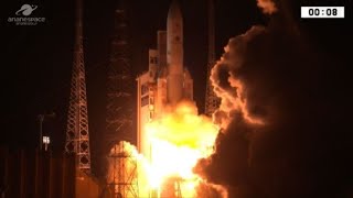 Ariane 5 launches for mission to Mercury [upl. by Pellegrini]