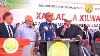 Muse Bihi officially takes office in breakaway Somaliland [upl. by Tsew]