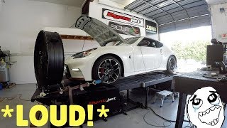 Nismo 370Z Makes THIS MUCH POWER With 2 MODS  CAUTION LOUD [upl. by Atinra]