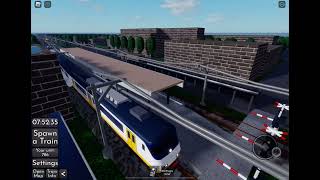 De SGM verlaat station Heiloo richting Alkmaar Roblox roscale Netherlands [upl. by Radack]