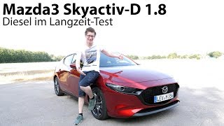 2019 Mazda3 SkyactivD 18 Fahrbericht  Sparsamer Diesel in schicker Hülle  Autophorie [upl. by Aidin]