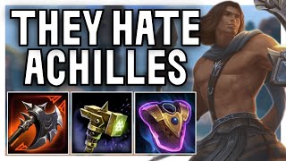 WHY WONT THEY BUFF THIS GOD  Achilles Solo Ranked Conquest [upl. by Naraj73]