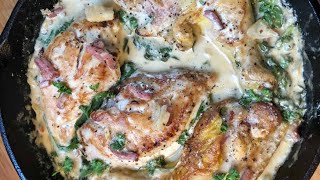 🍗 LE POULET À LA MOUTARDE 🥘 MUSTARD CHICKEN RECIPE [upl. by Ydieh]