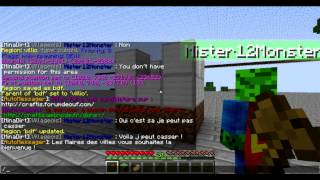 Tuto 1 Minecraft  WorldGuard  RegionParcelles  FR [upl. by Buckingham]