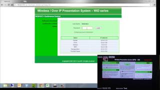 How to use collaboration mode on the Wiga wireless presentation device [upl. by Hutton]