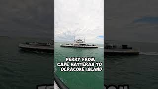 Cape Hatteras to Ocracoke Island ferry travel explore [upl. by Yramesor]