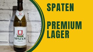 Spaten Beer  a Premium Lager [upl. by Ahsiugal]