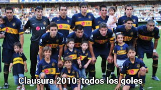 Todos los goles de Boca en el Torneo Clausura 2010 [upl. by Anrev404]