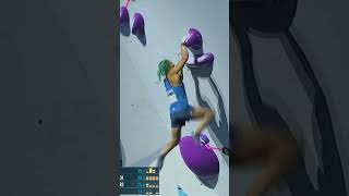 Сумасшедший прыжок Miho Nonaka Bern 2023 climbing ifsc sports bouldering [upl. by Zeiger361]