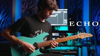 Echo  Joe Satriani cover by Alessandro Zilio  using Xvive A58 [upl. by Ogires]