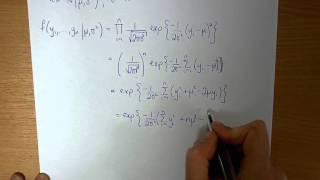 Likelihood of n independent samples from a Normal distribution [upl. by Carrel]