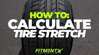 How to Calculate the PERFECT Tire Stretch [upl. by Octavla]