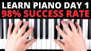 Learn Piano  Lesson 1 98 Success Rate [upl. by Hamfurd]