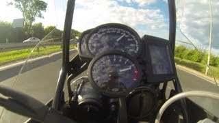 BMW F 800 GS Adventure 0100 kmh 060 mph acceleration [upl. by Claude971]