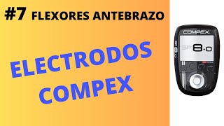 ⭕7 COMPEX en FLEXORES de ANTEBRAZO  ¿Cómo se ponen los electrodos Coloca bien los parches [upl. by Wye711]