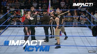 oVe amp LAX Face to Face First Time Since Barbed Wire Massacre  IMPACT Highlights Feb 1st 2018 [upl. by Suirradal]