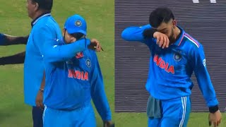 Virat Kohli and Rohit Sharma Crying After India Lost Final Against AUS  IND vs AUS Final 2023 [upl. by Adnaral534]