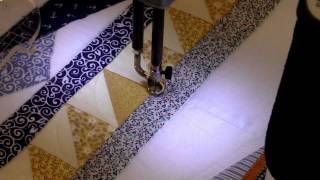 Using HQ Rulers on a Boat Quilt [upl. by Eladnar151]