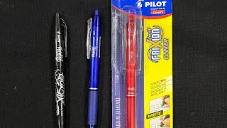 PILOT FRIXION Erasable PEN REVIEW  PILOT PEN REVIEW [upl. by Rihat696]