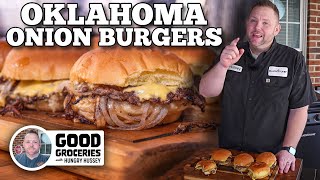 Matt Husseys Oklahoma Onion Burgers  Blackstone Griddles [upl. by Airpac]